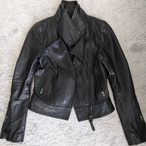 Mackage for aritzia Kenya lambskin leather jacket